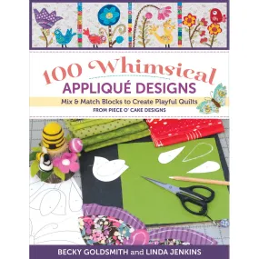 100 Whimsical Applique Designs Digital Download ebook
