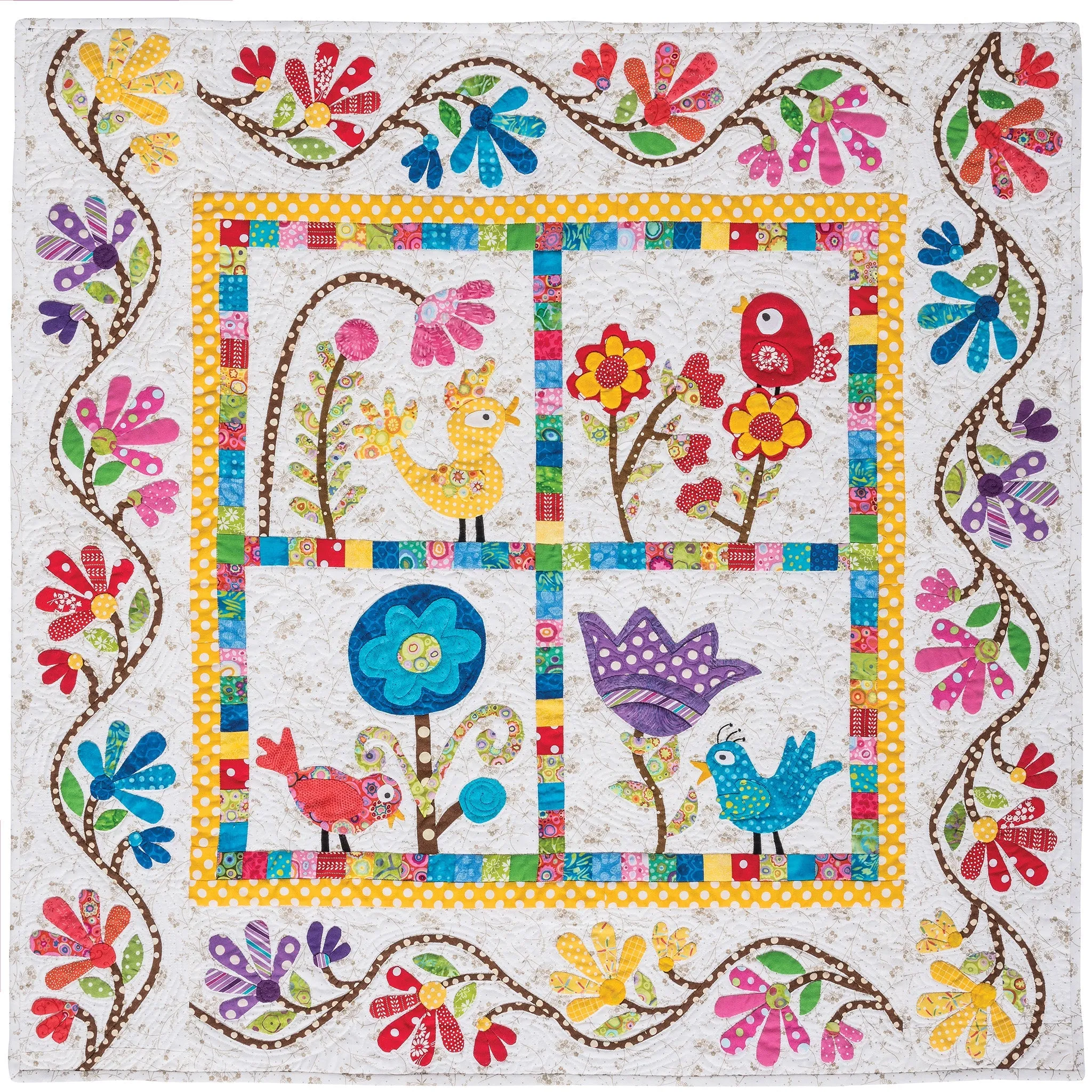 100 Whimsical Applique Designs Digital Download ebook