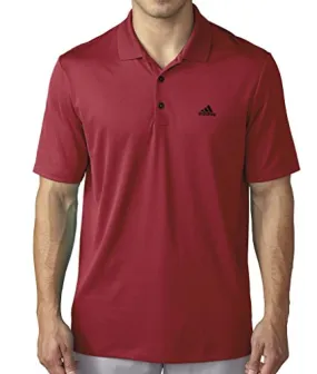 adidas Golf Men's Branded Performance Polo Short Sleeve Shirt, Several Colors