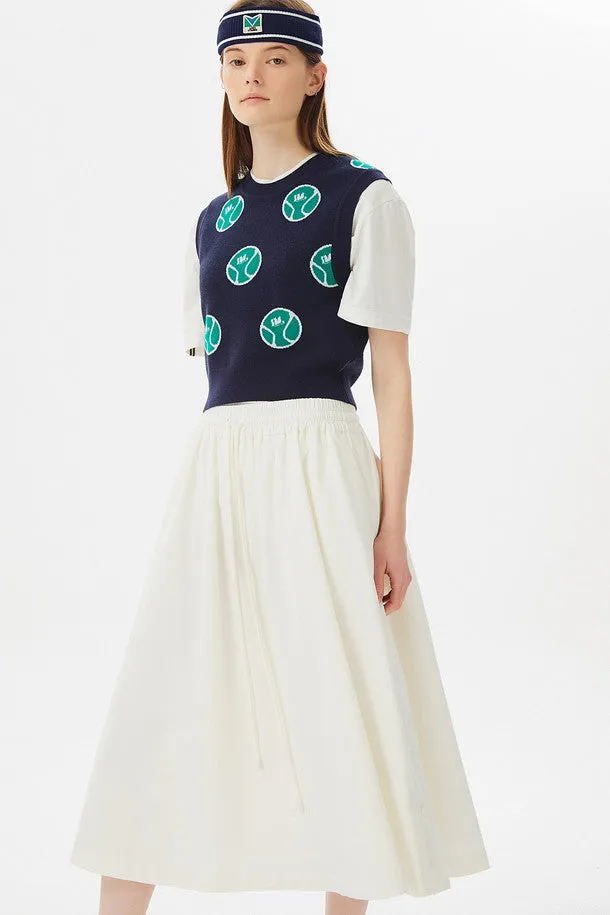 Allover Graphic Knit Vest (for women)