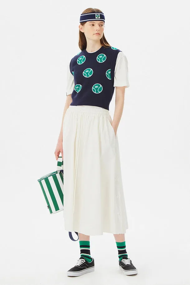 Allover Graphic Knit Vest (for women)