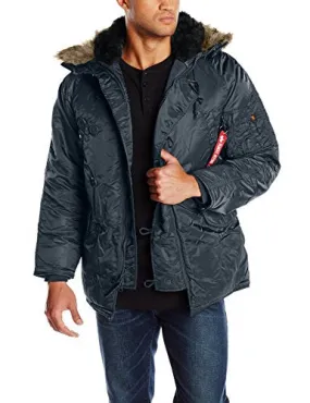 Alpha N-3B Parka Large/Replica Blue