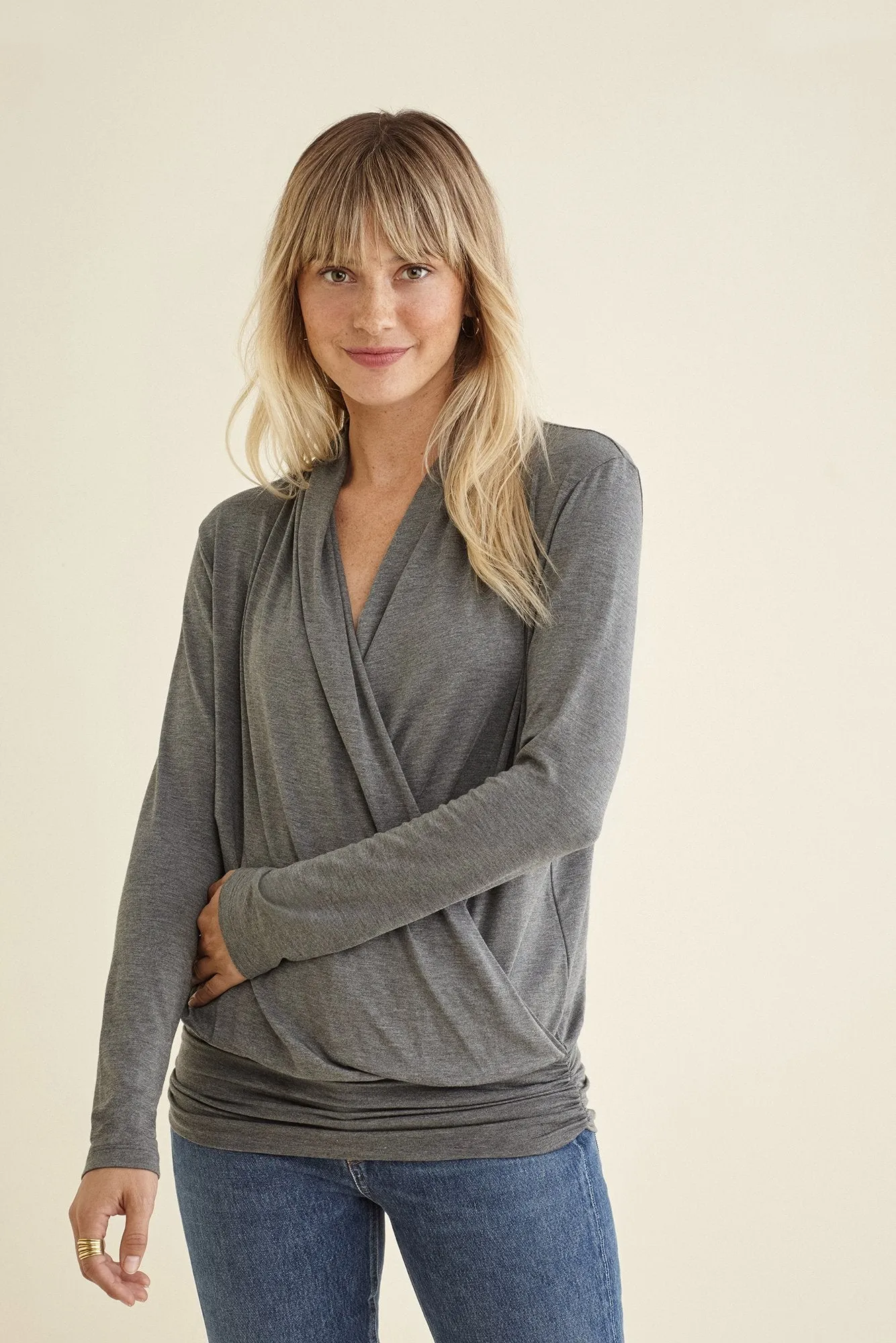 Angela Surplice Top