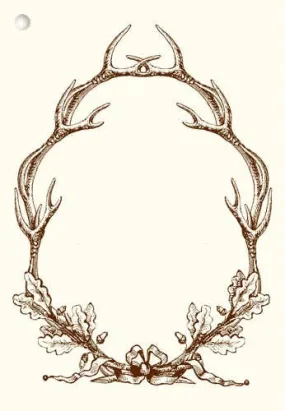 Antler Wreathe Gift Tags