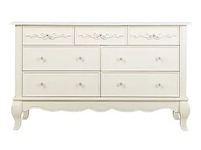 Aria 7 Drawer Dresser | Cream