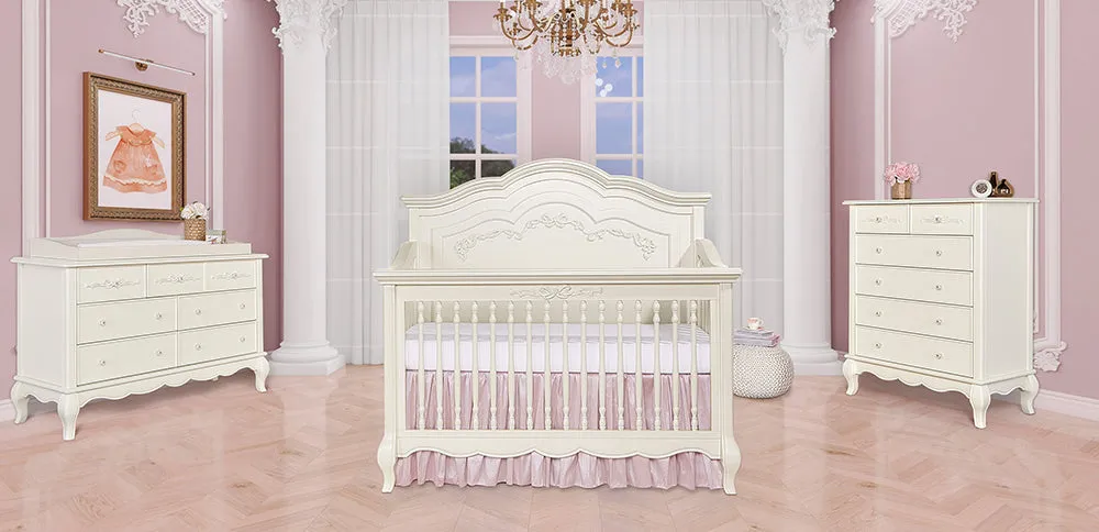 Aria 7 Drawer Dresser | Cream