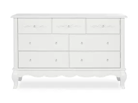 Aria 7 Drawer Dresser | White