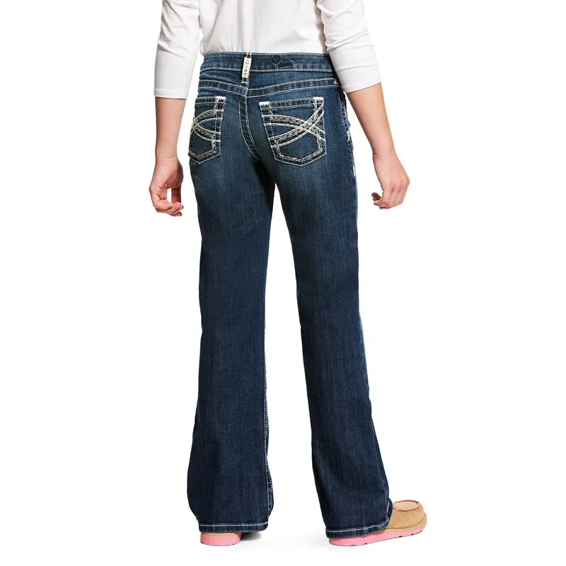 Ariat Girls Entwined Boot Cut Jean 10025984