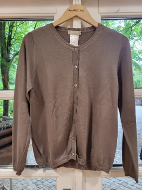 Arovescio strik cardigan 4055, Fango