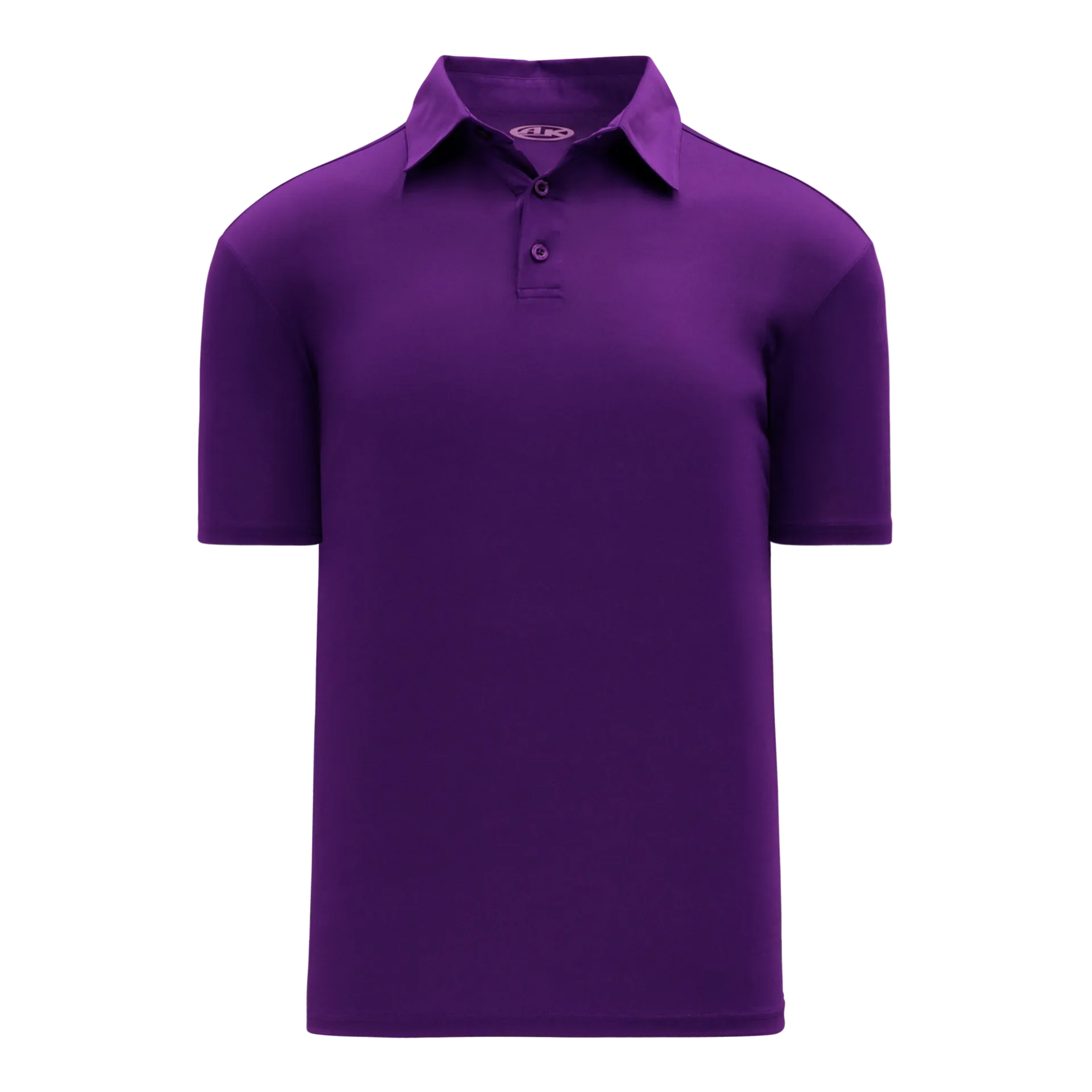 Athletic Knit (AK) A1810M-010 Mens Purple Short Sleeve Polo Shirt