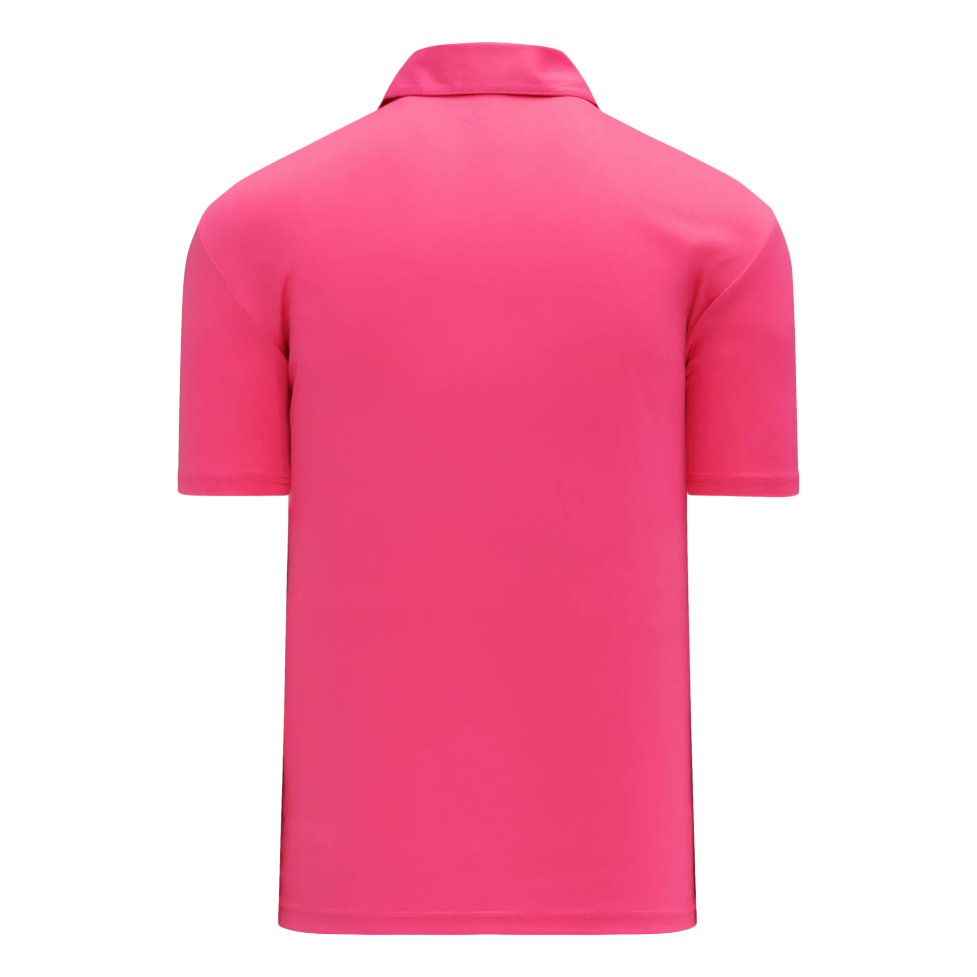 Athletic Knit (AK) A1810M-014 Pink Mens Short Sleeve Polo Shirt