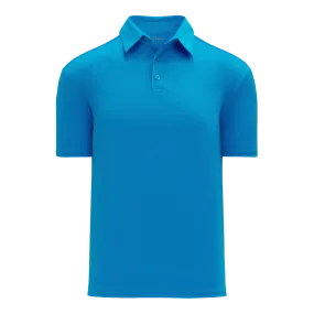 Athletic Knit (AK) A1810M-019 Mens Pro Blue Short Sleeve Polo Shirt