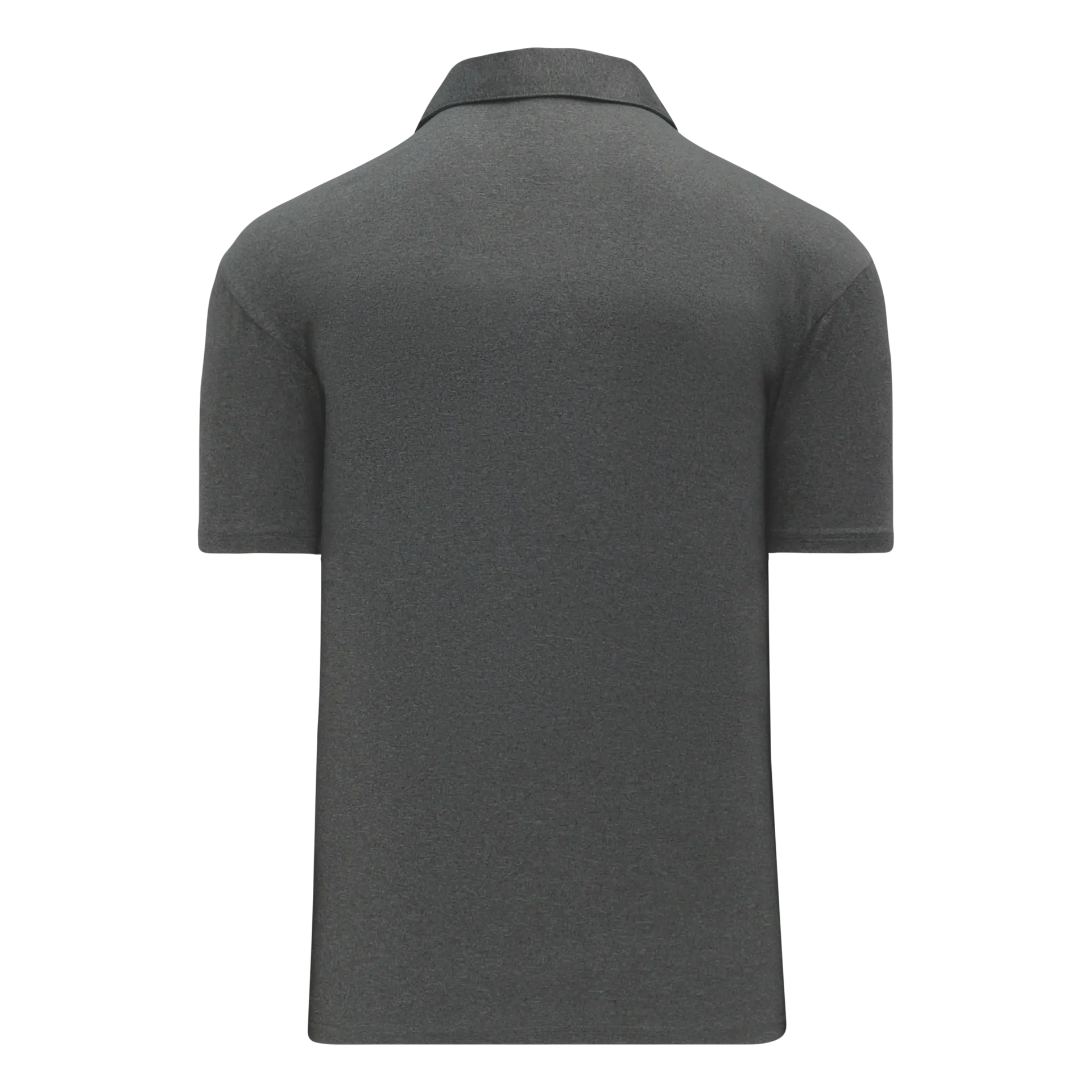 Athletic Knit (AK) A1810M-021 Mens Charcoal Grey Short Sleeve Polo Shirt