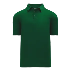 Athletic Knit (AK) A1810M-029 Mens Dark Green Short Sleeve Polo Shirt
