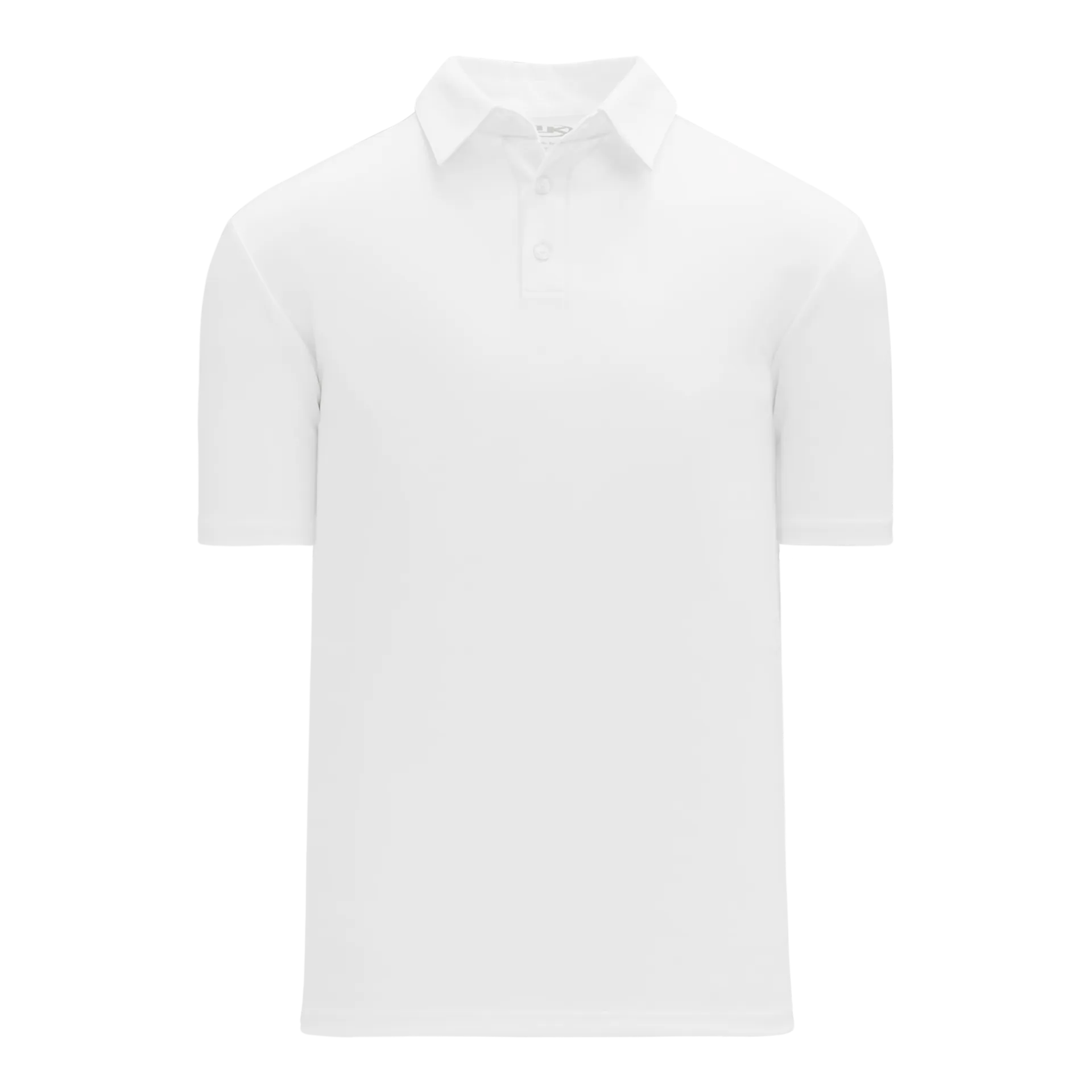 Athletic Knit (AK) A1810Y-000 Youth White Short Sleeve Polo Shirt