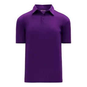 Athletic Knit (AK) A1810Y-010 Youth Purple Short Sleeve Polo Shirt