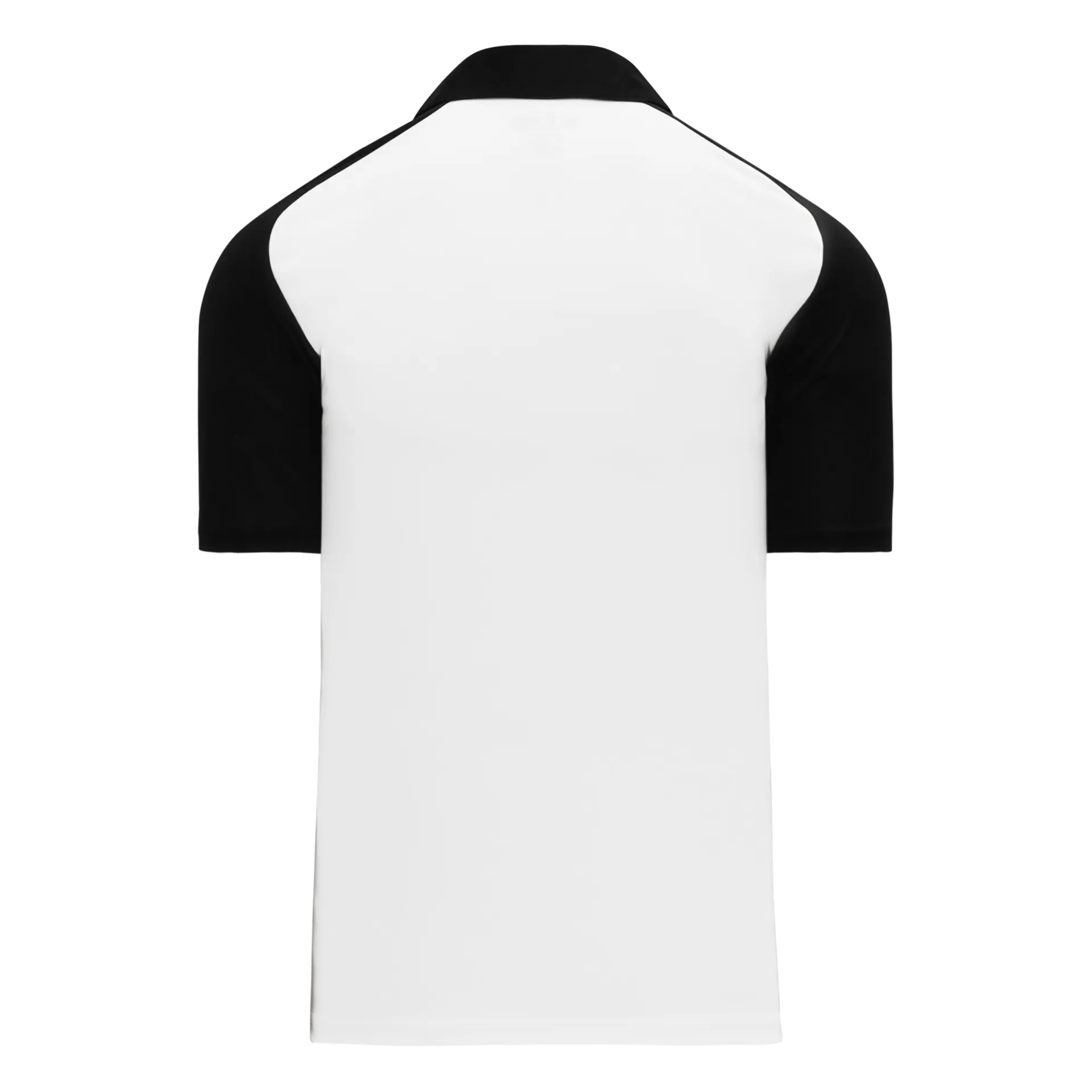 Athletic Knit (AK) A1815Y-222 Youth White/Black Short Sleeve Polo Shirt