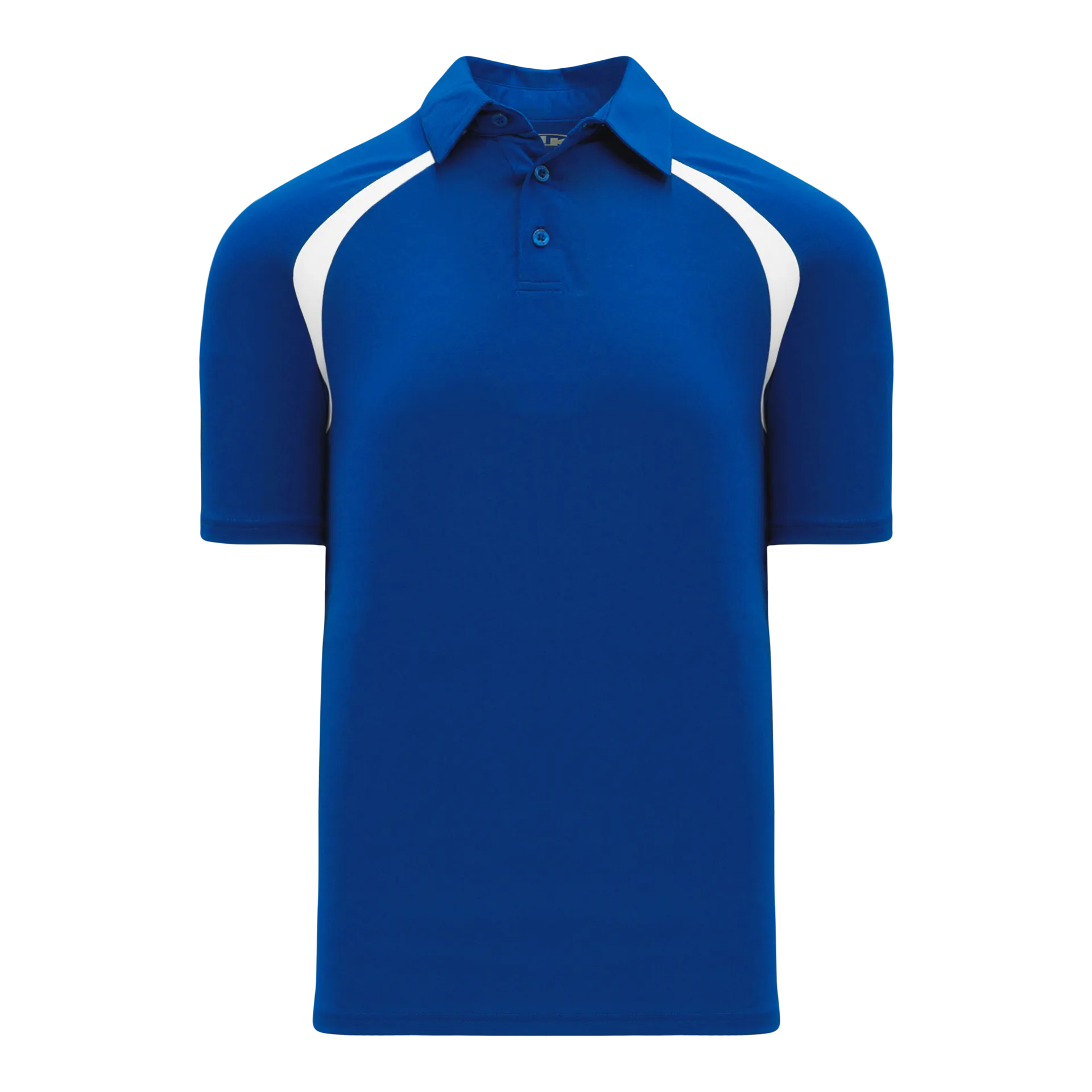 Athletic Knit (AK) A1820Y-206 Youth Royal Blue/White Short Sleeve Polo Shirt