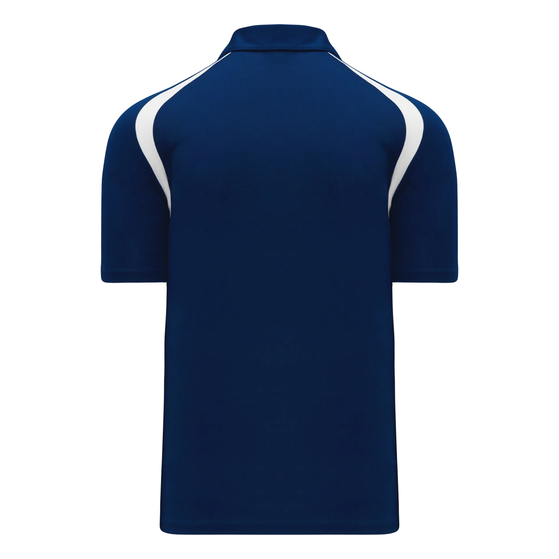 Athletic Knit (AK) A1820Y-216 Youth Navy/White Short Sleeve Polo Shirt