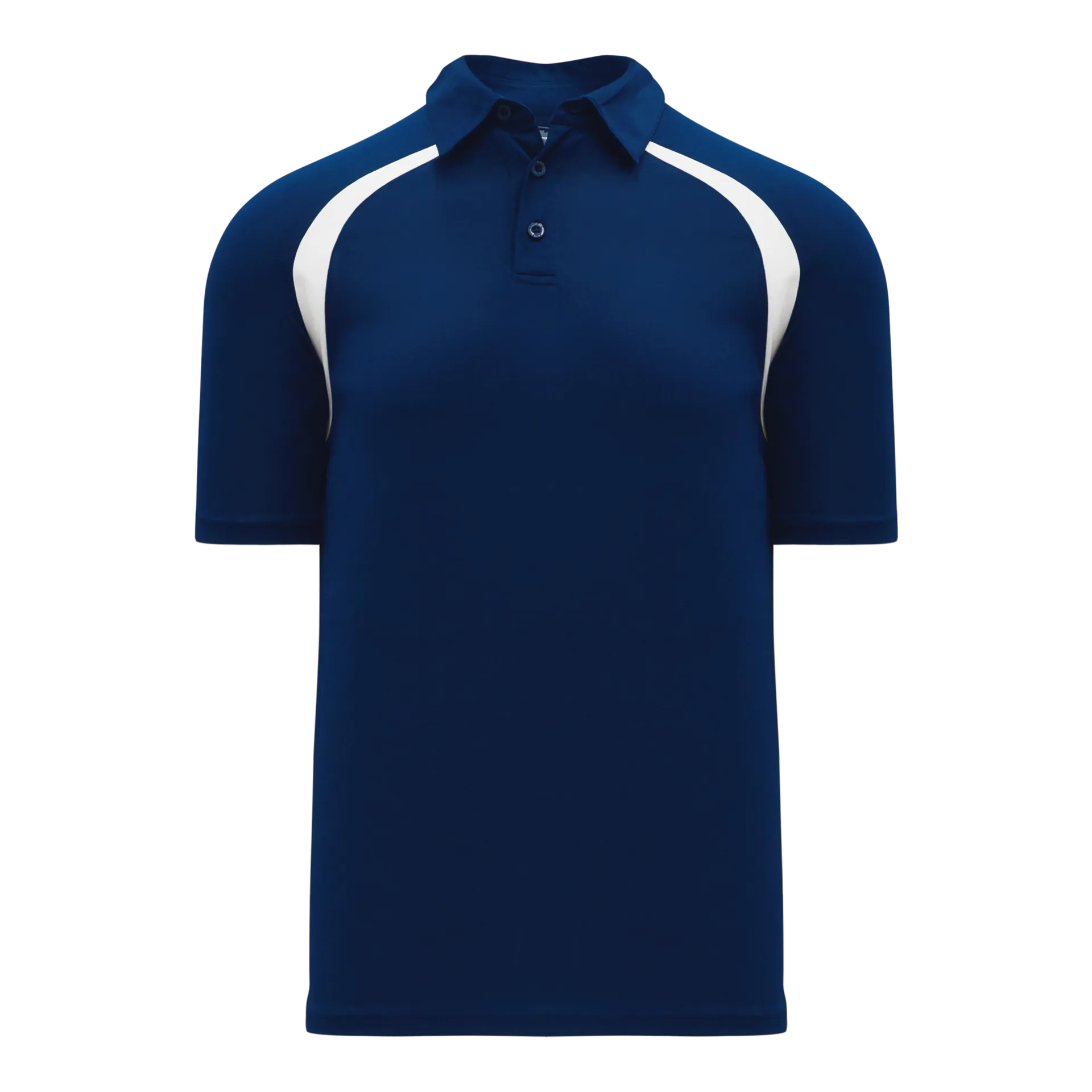 Athletic Knit (AK) A1820Y-216 Youth Navy/White Short Sleeve Polo Shirt