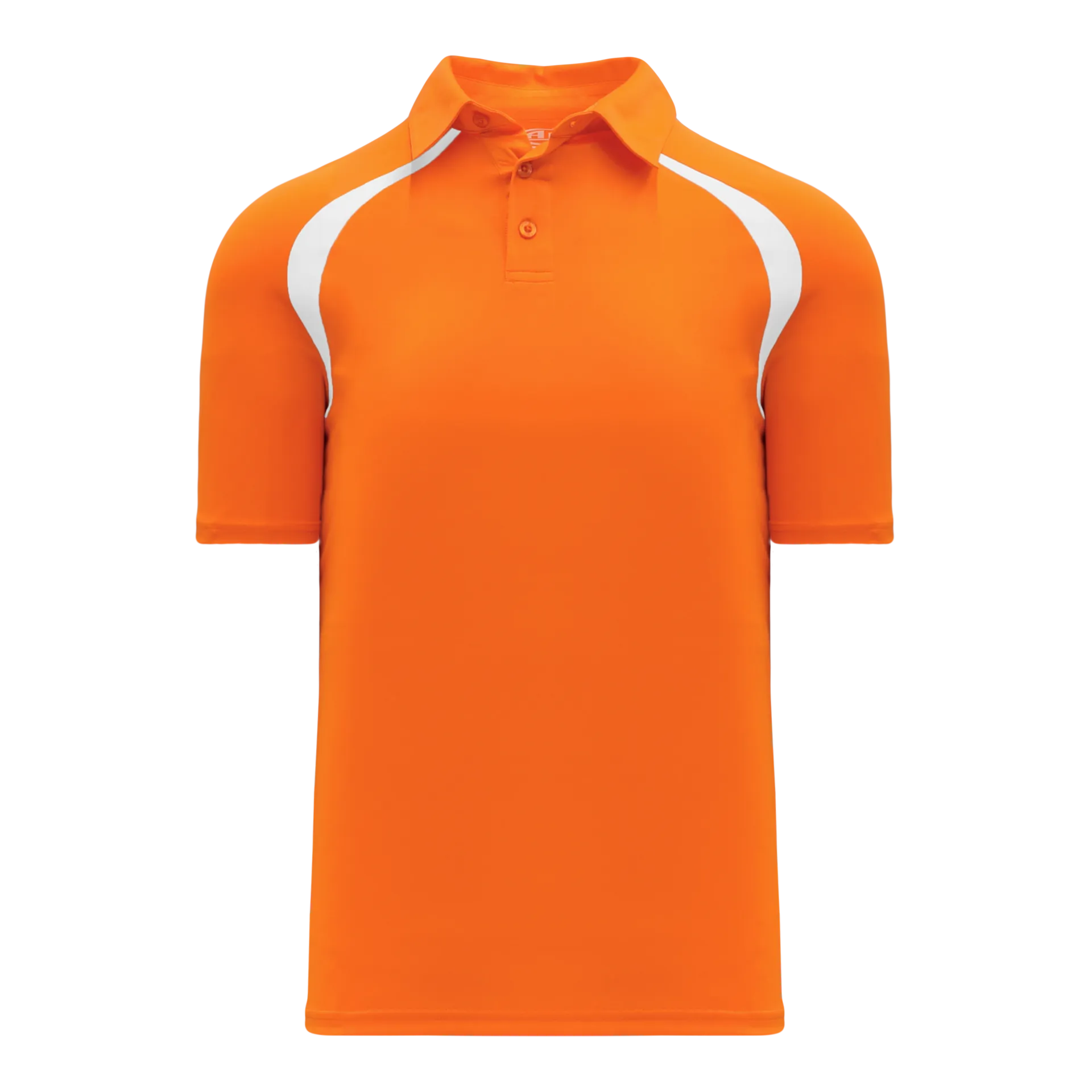 Athletic Knit (AK) A1820Y-238 Youth Orange/White Short Sleeve Polo Shirt