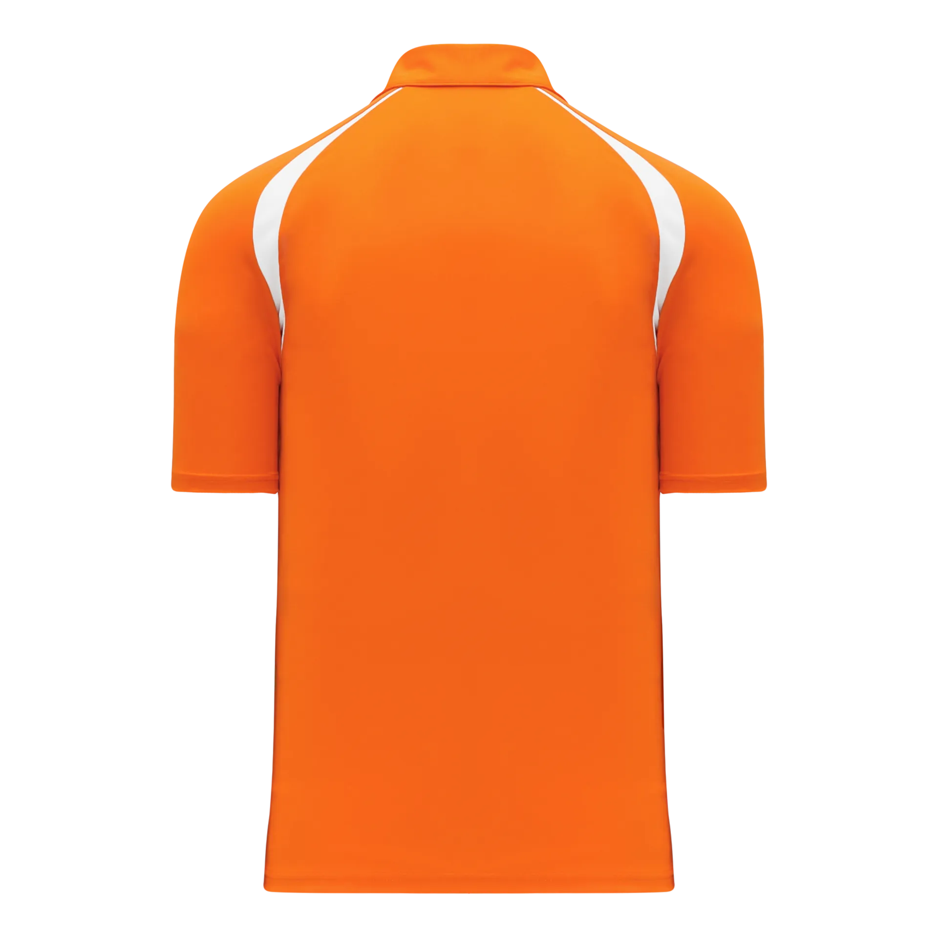 Athletic Knit (AK) A1820Y-238 Youth Orange/White Short Sleeve Polo Shirt