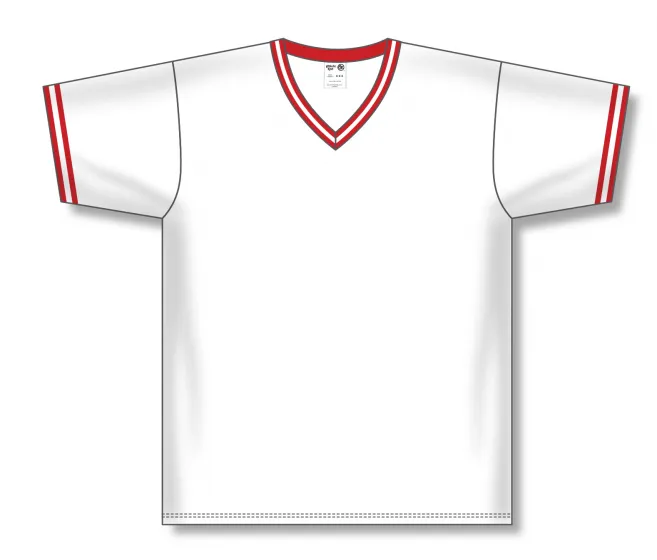 Athletic Knit (AK) BA1333A-209 Cincinnati Reds White Pullover Adult Baseball Jersey