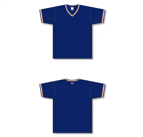 Athletic Knit (AK) BA1333A-465 Houston Astros Navy Pullover Adult Baseball Jersey