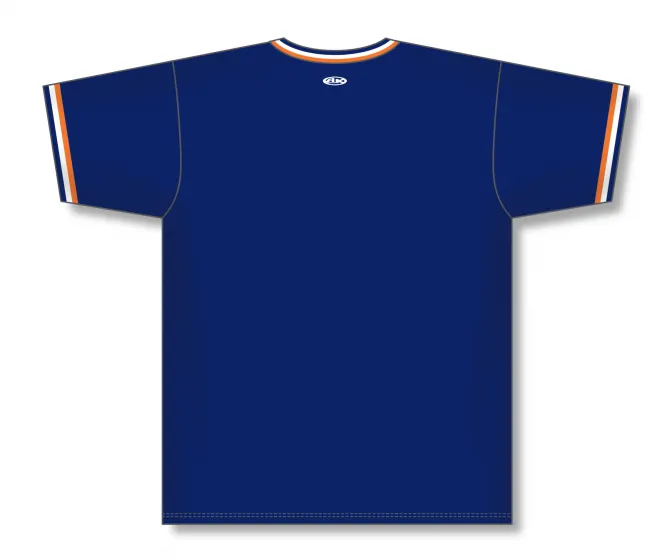 Athletic Knit (AK) BA1333A-465 Houston Astros Navy Pullover Adult Baseball Jersey