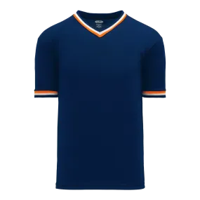 Athletic Knit (AK) BA1333A-465 Houston Astros Navy Pullover Adult Baseball Jersey