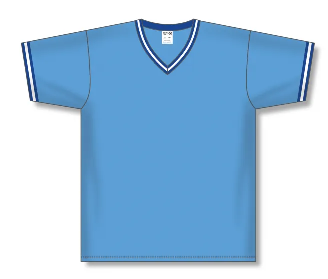Athletic Knit (AK) BA1333Y-476 Kansas City Royals Sky Blue Pullover Youth Baseball Jersey