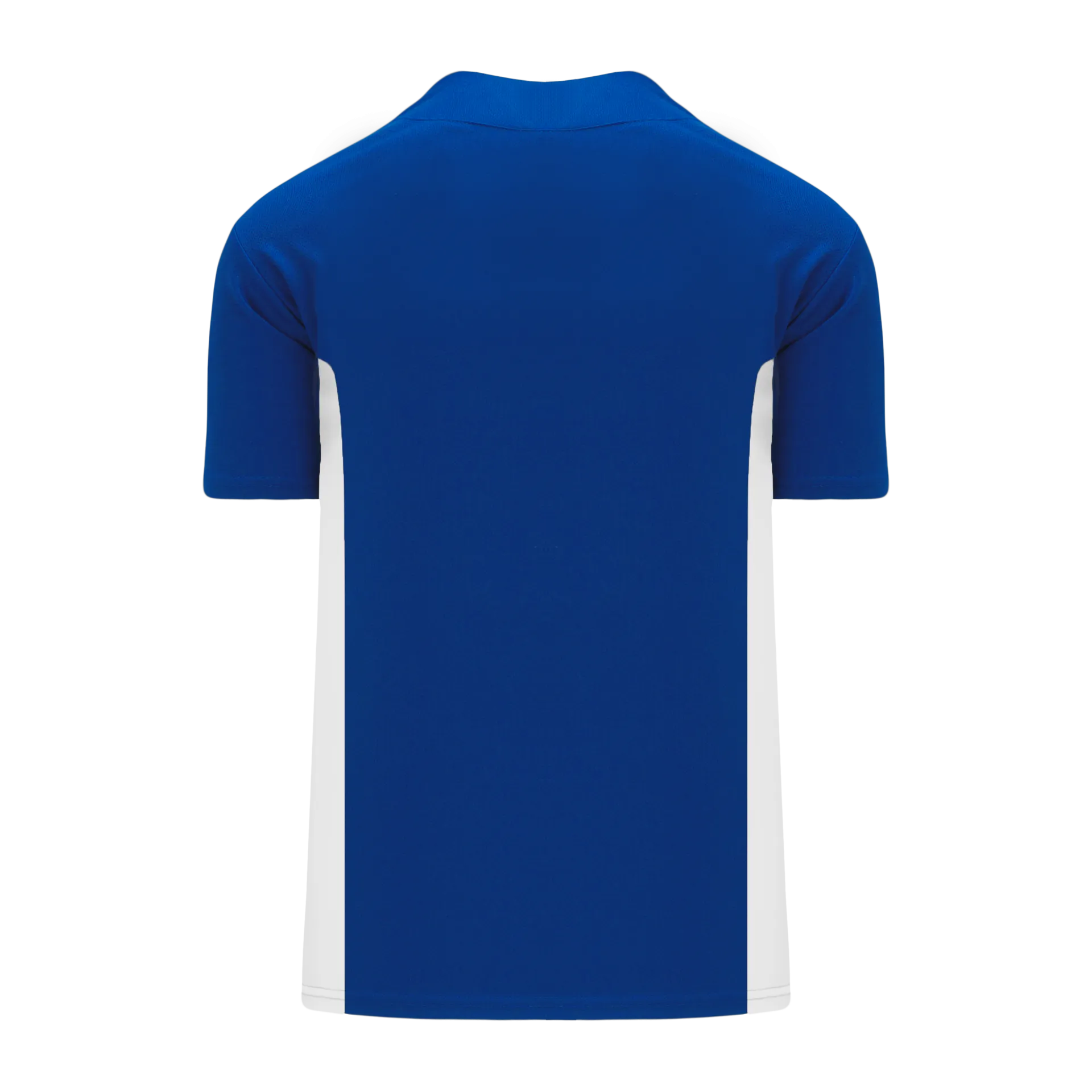 Athletic Knit (AK) BA1343A-206 Adult Royal Blue/White One-Button Baseball Jersey