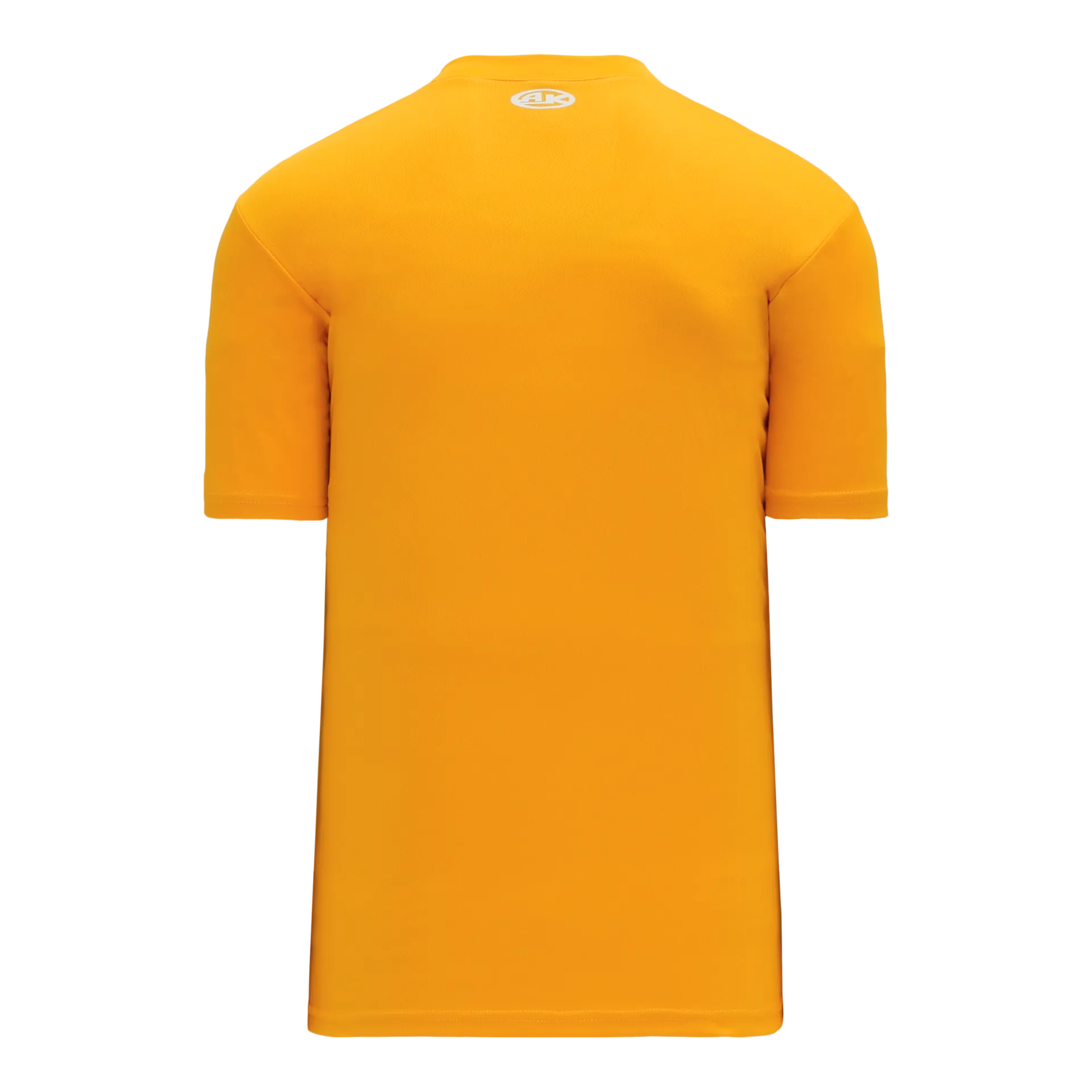 Athletic Knit (AK) BA1347A-006 Adult Gold Two-Button Baseball Jersey