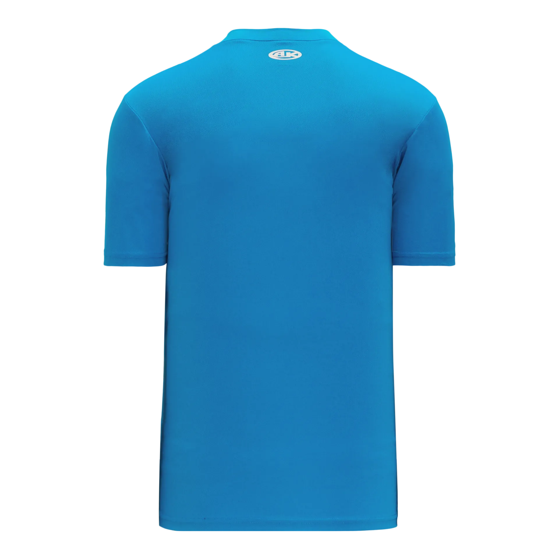 Athletic Knit (AK) BA1347A-019 Adult Pro Blue Two-Button Baseball Jersey