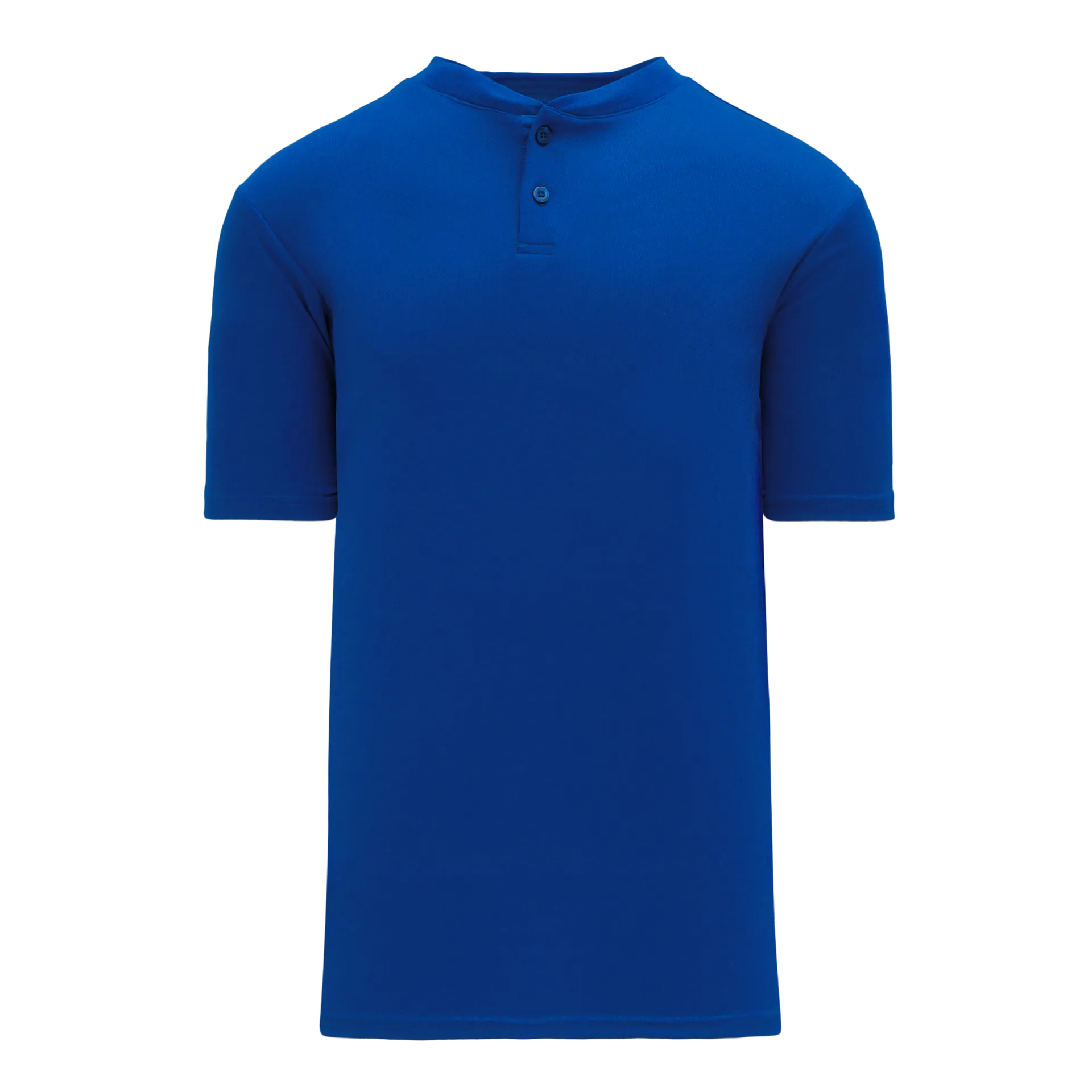 Athletic Knit (AK) BA1347Y-002 Youth Royal Blue Two-Button Baseball Jersey