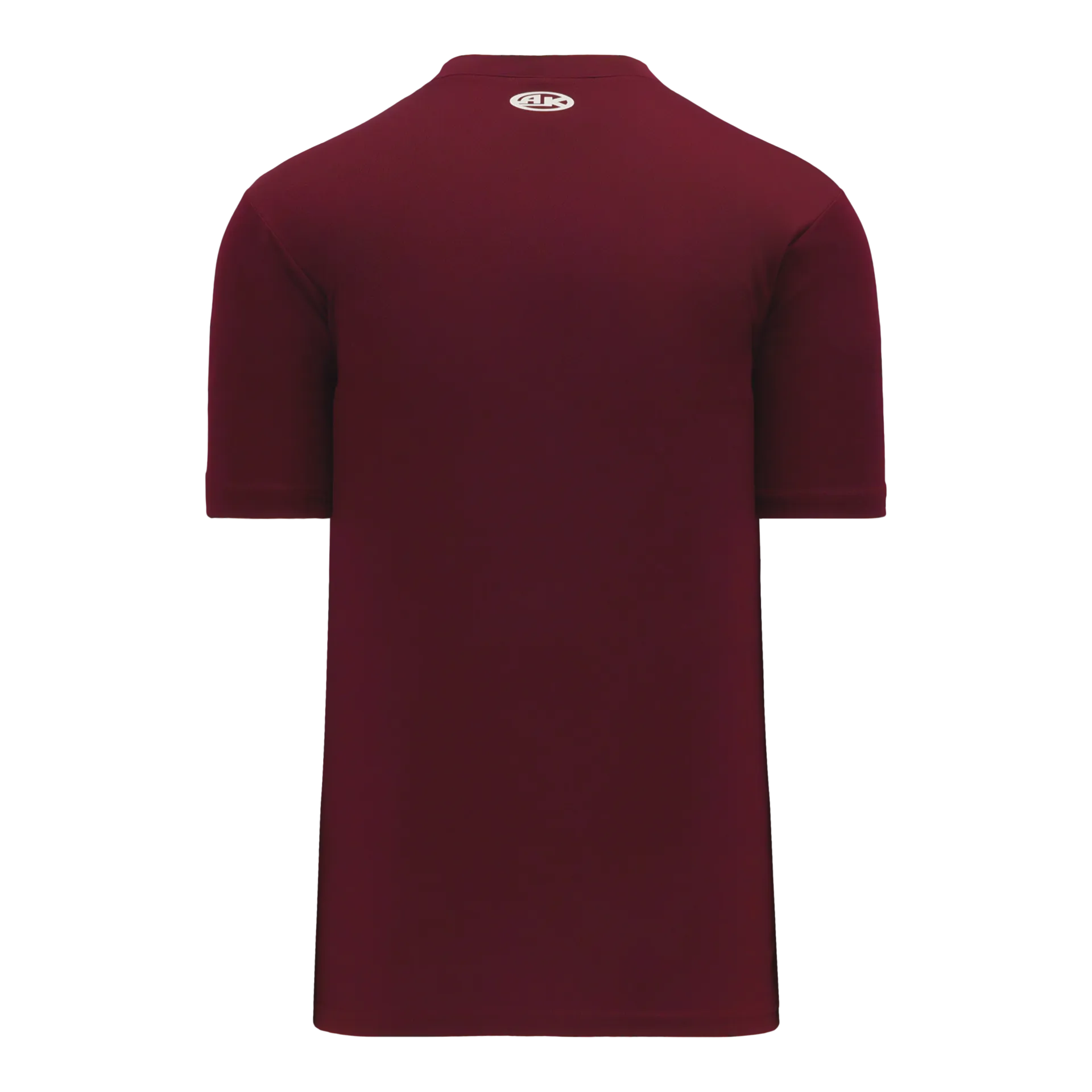 Athletic Knit (AK) BA1347Y-009 Youth Maroon Two-Button Baseball Jersey