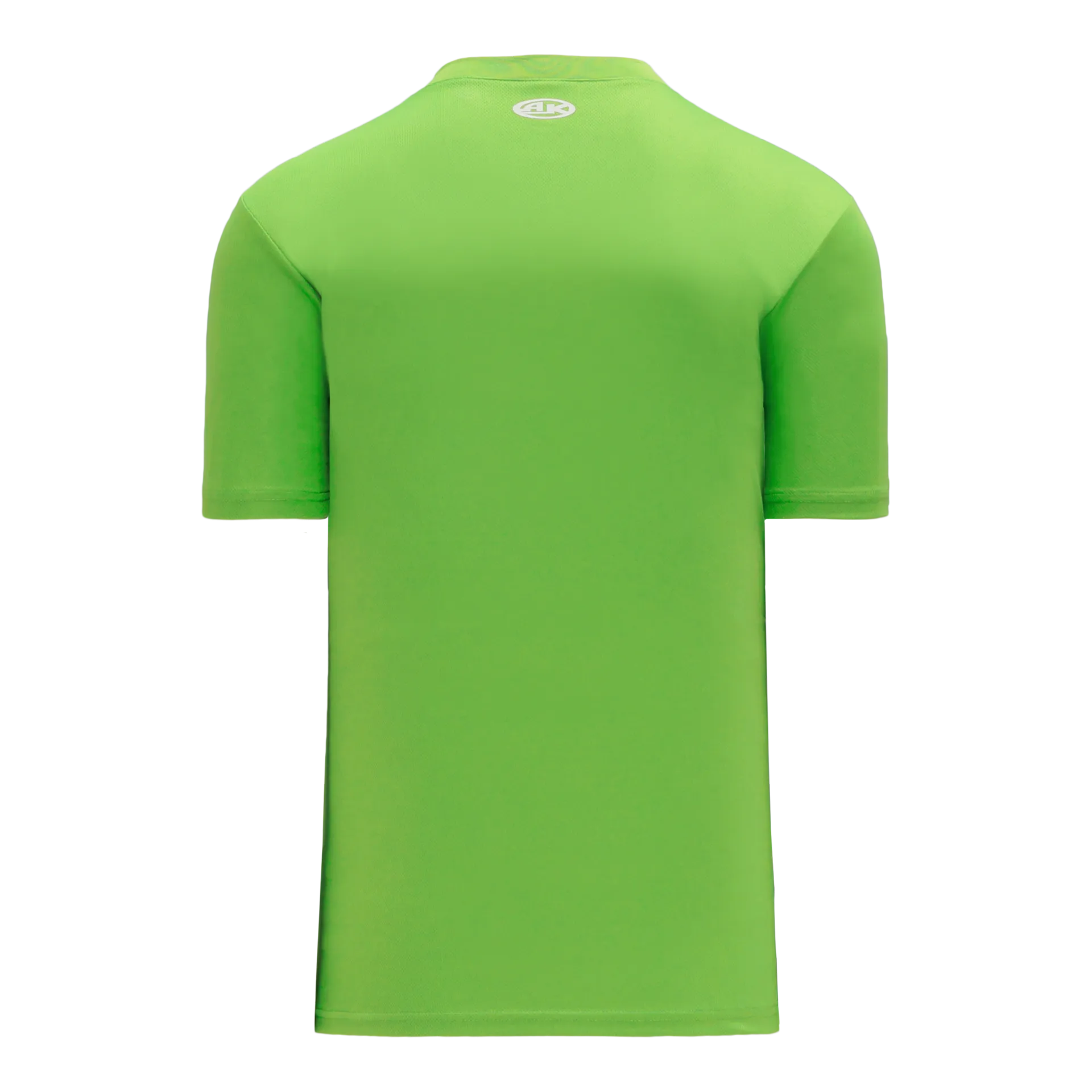 Athletic Knit (AK) BA1347Y-031 Youth Lime Green Two-Button Baseball Jersey