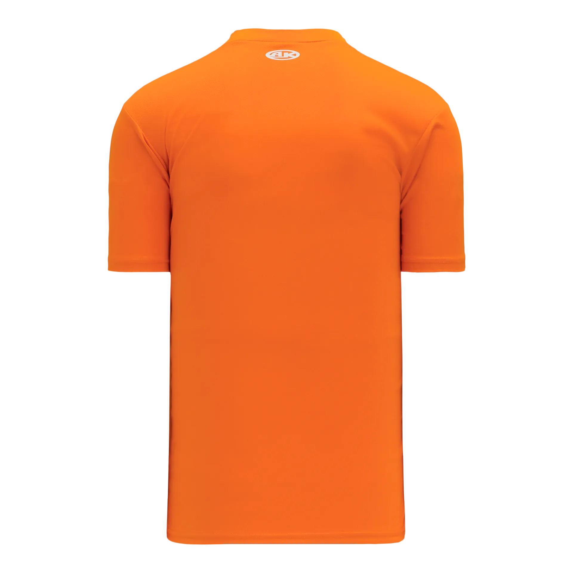 Athletic Knit (AK) BA1347Y-064 Youth Orange Two-Button Baseball Jersey