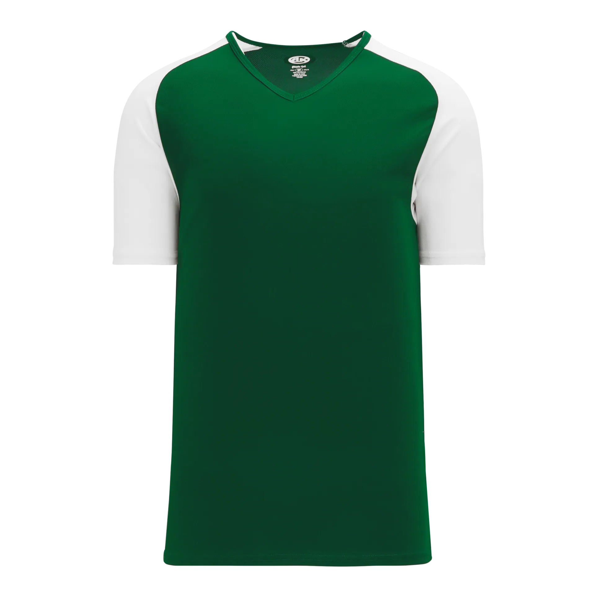Athletic Knit (AK) BA1375Y-260 Youth Dark Green/White Pullover Baseball Jersey