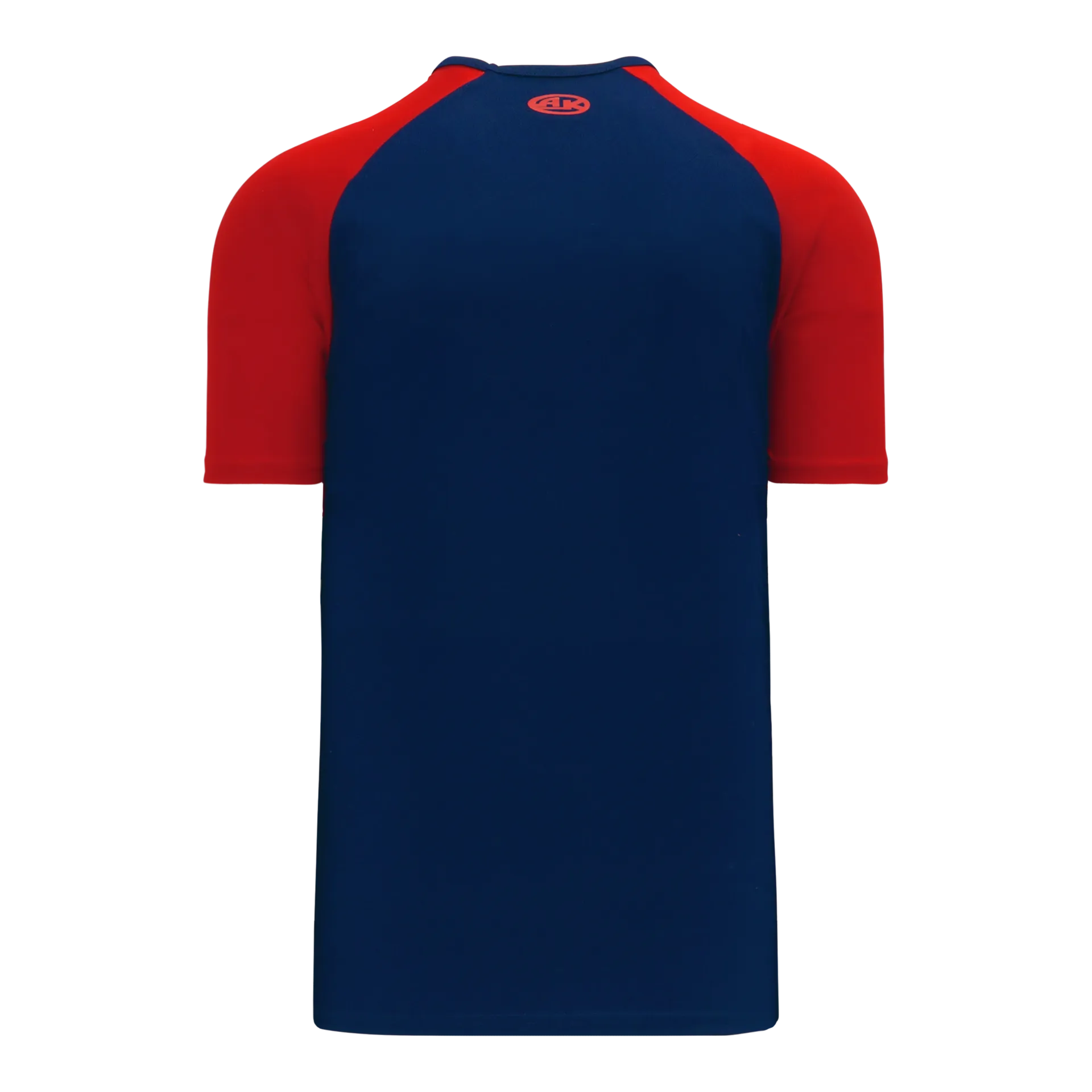 Athletic Knit (AK) BA1375Y-285 Youth Navy/Red Pullover Baseball Jersey