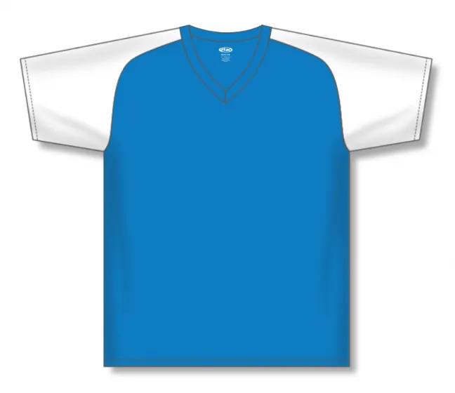Athletic Knit (AK) BA1375Y-289 Youth Pro Blue/White Pullover Baseball Jersey