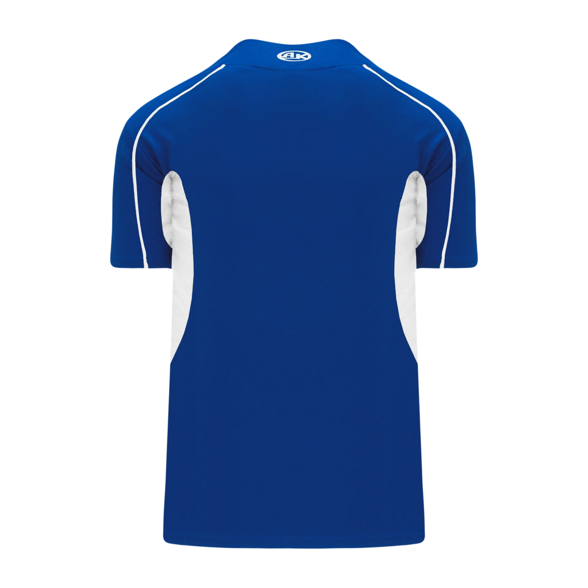 Athletic Knit (AK) BA1745Y-206 Youth Royal Blue/White One-Button Baseball Jersey