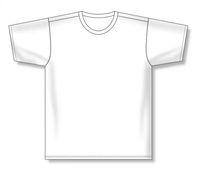 Athletic Knit (AK) BA1800M-000 Mens White Pullover Baseball Jersey