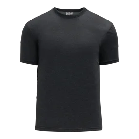 Athletic Knit (AK) BA1800M-021 Mens Heather Charcoal Grey Pullover Baseball Jersey