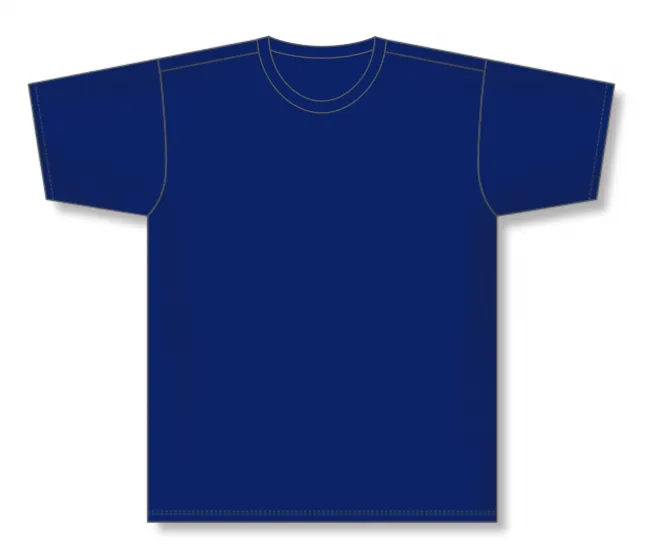 Athletic Knit (AK) BA1800Y-004 Youth Navy Pullover Baseball Jersey