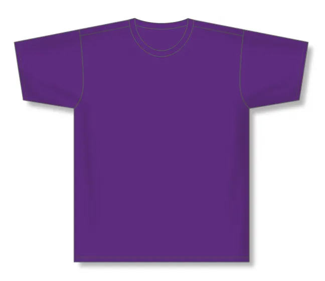 Athletic Knit (AK) BA1800Y-010 Youth Purple Pullover Baseball Jersey