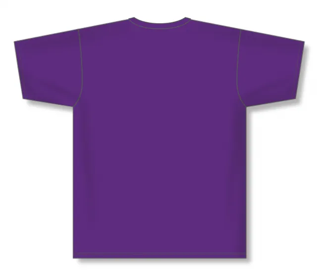 Athletic Knit (AK) BA1800Y-010 Youth Purple Pullover Baseball Jersey