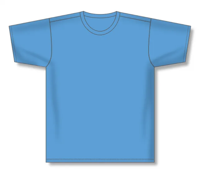 Athletic Knit (AK) BA1800Y-018 Youth Sky Blue Pullover Baseball Jersey
