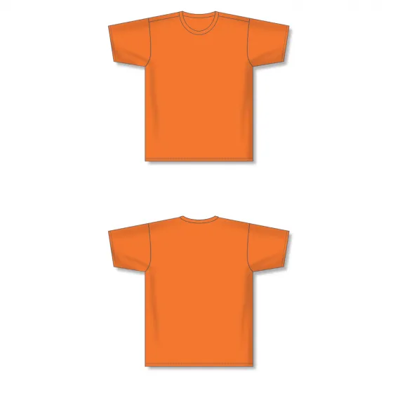 Athletic Knit (AK) BA1800Y-064 Youth Orange Pullover Baseball Jersey