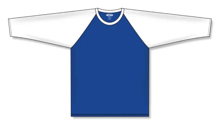 Athletic Knit (AK) BA1846Y-206 Youth Royal Blue/White Pullover Baseball Jersey
